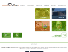 Tablet Screenshot of floratec.info