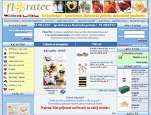 Tablet Screenshot of floratec.sk